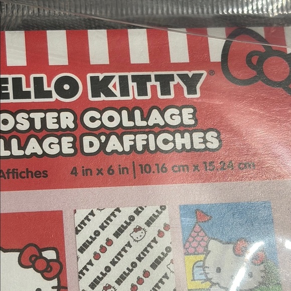 Free with purchase, add to bundle Hello Kitty Poster Collage Set - Picture 4 of 4